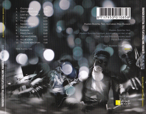 Marnix Busstra Trio Featuring  Mike Mainieri - Twelve Pieces (tweedehands CD) - Velvet Music