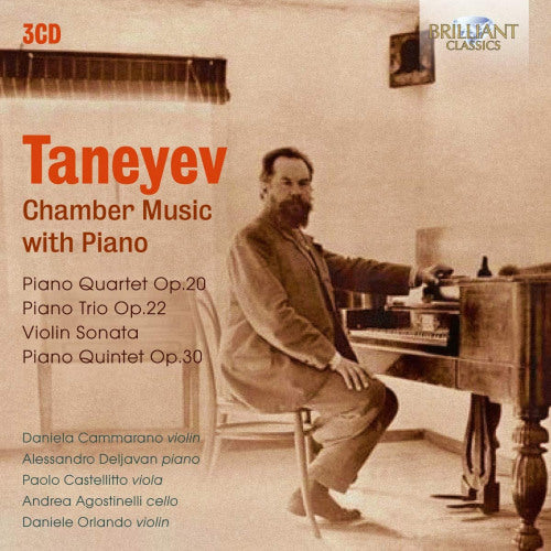 S. Taneyev - Chamber music with piano (CD)