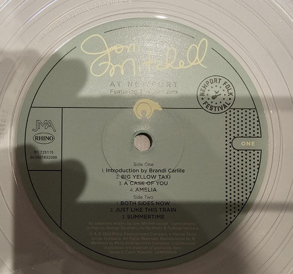 Joni Mitchell Featuring Joni Jam, The - At Newport (LP)