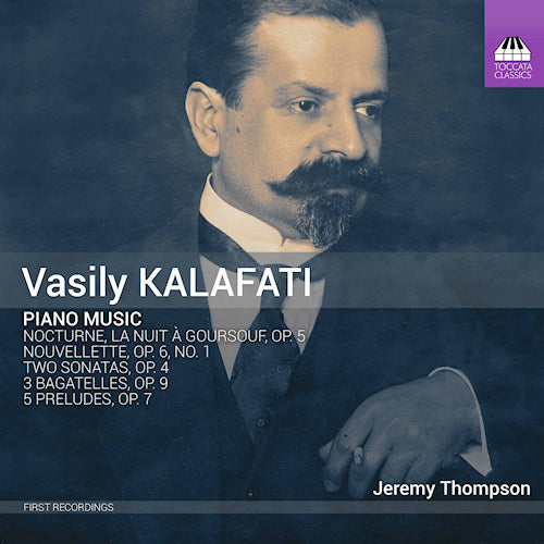 Jeremy Thompson - Vasily kalafati: piano music (CD) - Velvet Music