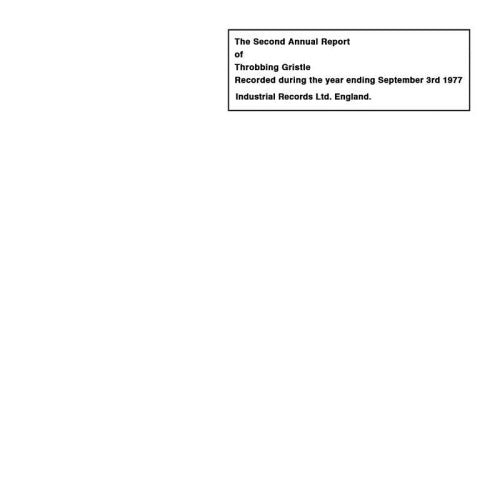 Throbbing Gristle - Second annual report of throbbi (CD) - Velvet Music