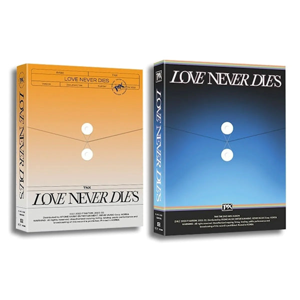 Tnx - Love never dies (CD)
