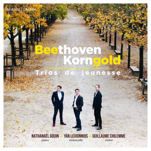 Nathanael Gouin /Yan Levionnois/Guillaume Chilemme - Beethoven/Korngold : trios de jeunesse (CD)