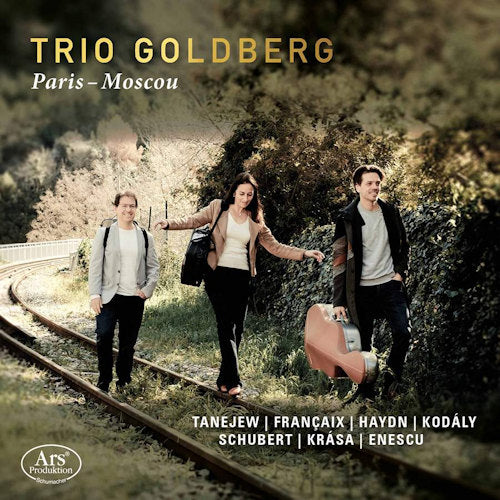 Trio Goldberg - Paris - Moscou : trios (CD)