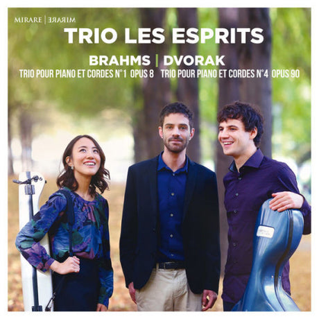 Brahms/dvorak - Trio pour piano e cordes no.1 opus 8 (CD) - Velvet Music