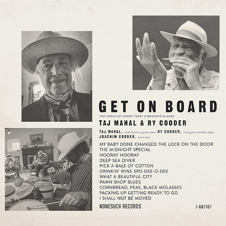 Taj Mahal & Ry Cooder - Get on board (CD)