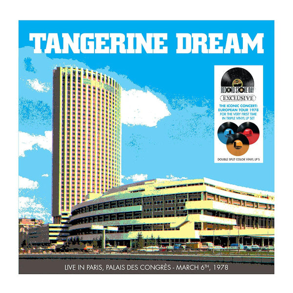 Tangerine Dream - Live in paris, palais des congres - march 6th, 1978 (LP) - Velvet Music
