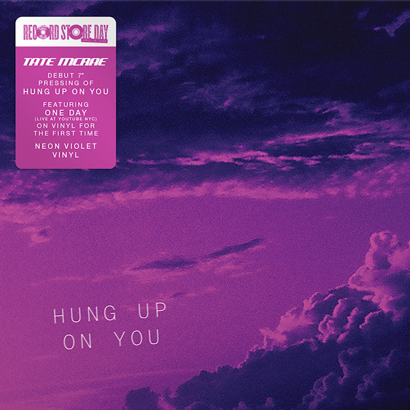 Tate McRae - Hung Up On You / One Day (Live) (7-inch single) - Velvet Music