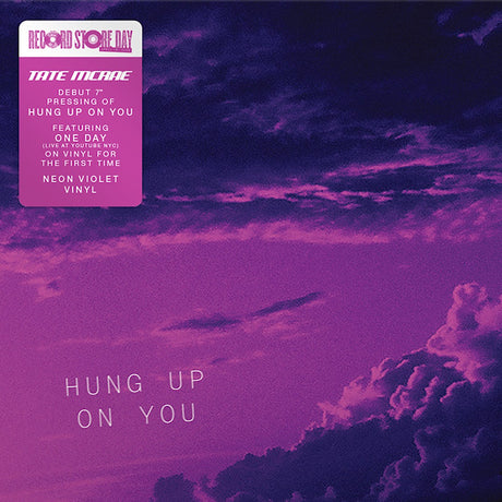 Tate McRae - Hung Up On You / One Day (Live) (7-inch single) - Velvet Music