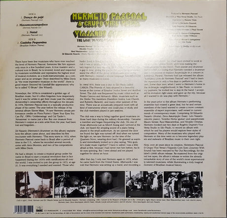 Hermeto Pascoal & Hermeto Pascoal & Grupo Vice Versa - Viajando Com O Som (The Lost '76 Vice-Versa Studio Session) (LP) - Velvet Music