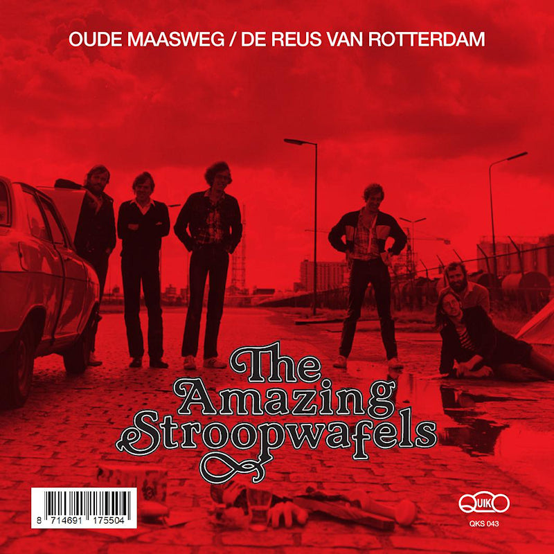 Amazing Stroopwafels, The - Oude Maasweg / De reus van Rotterdam (7-inch single) - Velvet Music