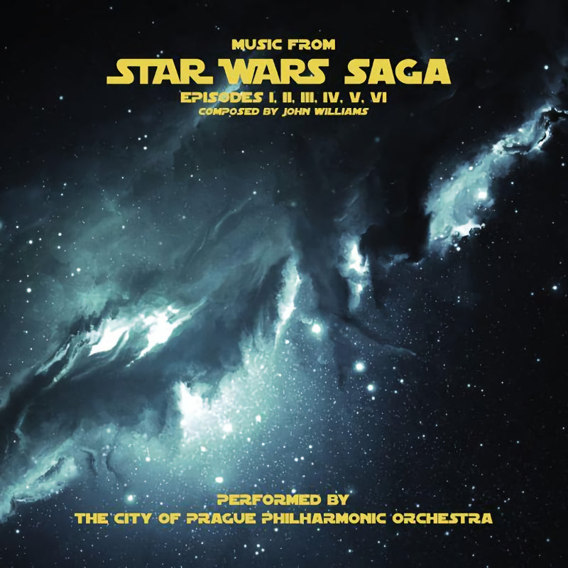 The City Of Prague Philarmonic Orchestra - Music from the star wars saga (Episodes I, II, II, IV, V, VI) (LP) - Velvet Music