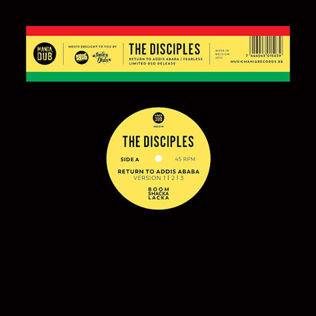Disciples - Return to addis ababa / fearless (12-inch maxi-single) - Velvet Music