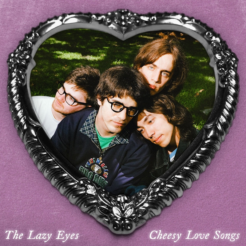 Lazy Eyes - Cheesy love songs (purple vinyl) (LP)