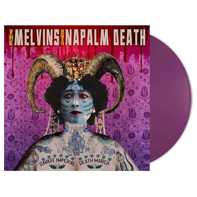 Melvins & Napalm Death - Savage imperial death march (orchid) (LP) - Velvet Music
