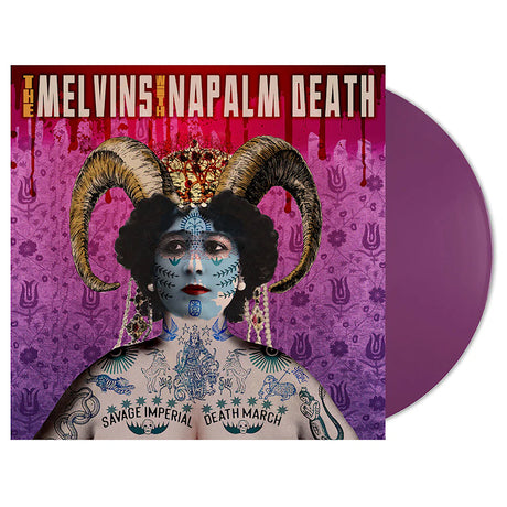 Melvins & Napalm Death - Savage imperial death march (orchid) (LP) - Velvet Music