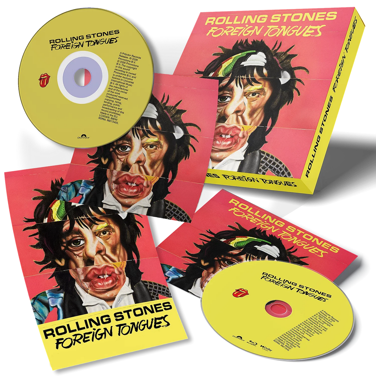 The Rolling Stones - Foreign Tongues ( | 1 CD | 1 Blu-Ray Audio CD)