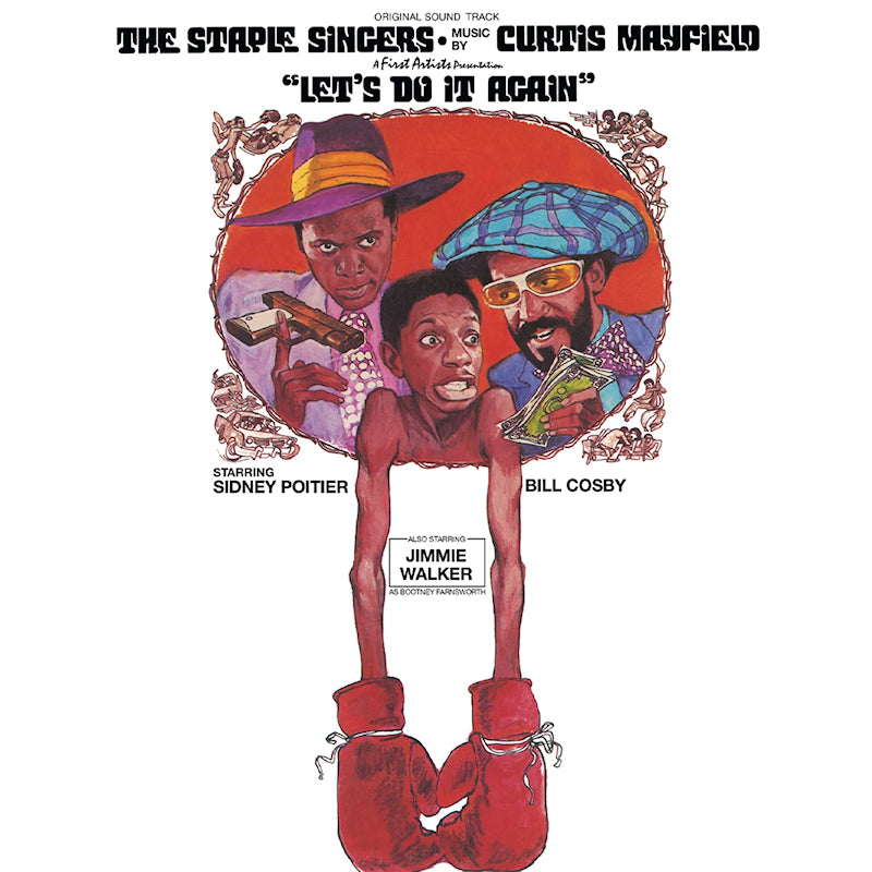 Staple Singers - Let's do it again (LP)