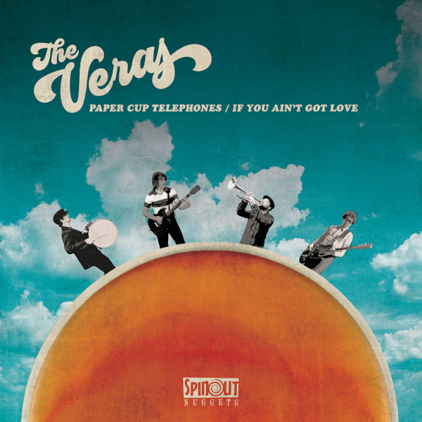 The Veras - Paper cup telephones -orange- (7-inch single)