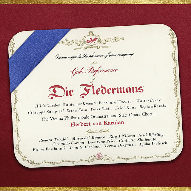 Herbert Von Karajan Wiener Philharmoniker - Strauss, j: die fledermaus (Super Audio CD) - Velvet Music