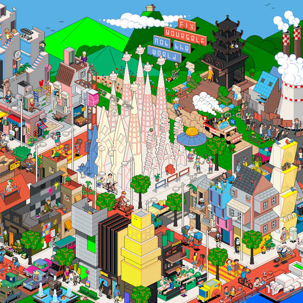 The Wombats - Fix yourself, not the world -indie/coloured- (LP)