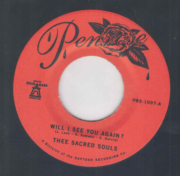 Thee Sacred Souls - Will i see you again? (7-inch single) - Velvet Music