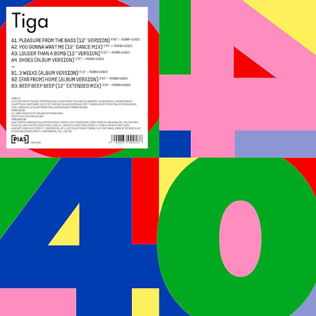 Tiga - Pias 40 (12-inch maxi-single) - Velvet Music
