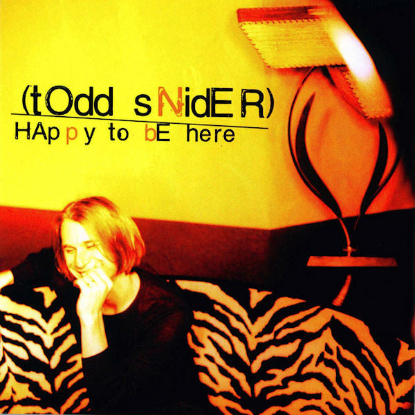 Todd Snider - Happy to be here (CD) - Velvet Music