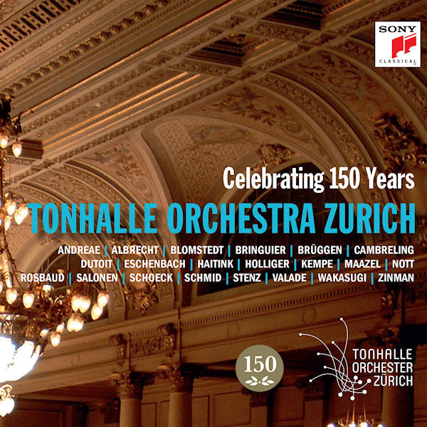 Tonhalle Orchester Zurich - 150th anniversary edition (CD) - Velvet Music