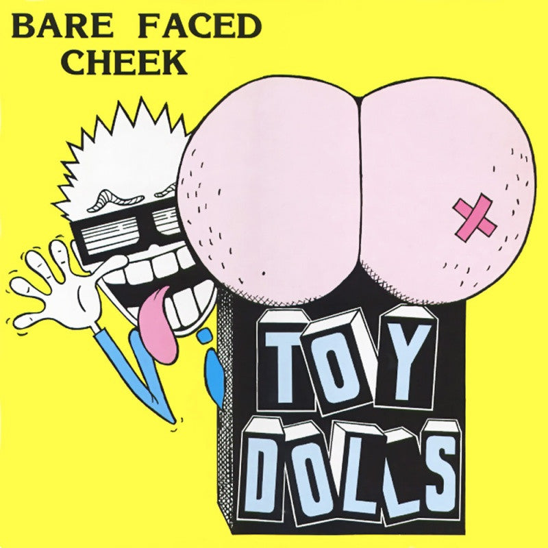 Toy Dolls - Bare faced cheek -blue vinyl- (LP)