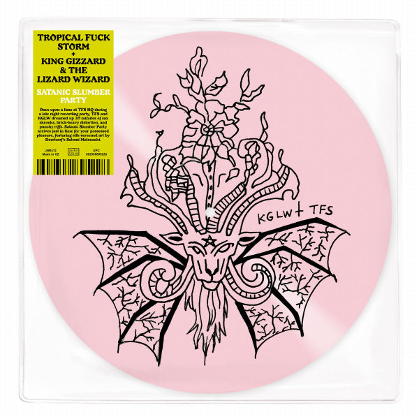 Tropical Fuck Storm + King Gizzard & The Lizard Wizard - Satanic slumber party (12-inch maxi-single)