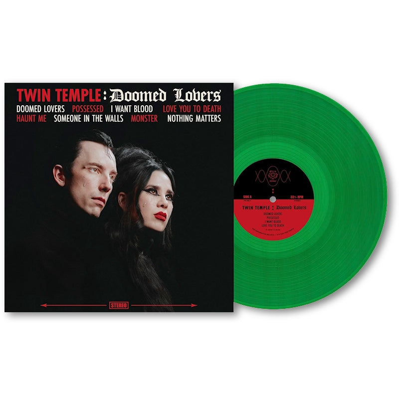 Twin Temple - Doomed lovers (translucent green) (LP)