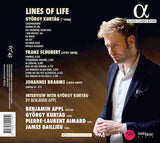 Franz Schubert & György Kurtág – Benjamin Appl, György Kurtág, Pierre-Laurent Aimard, James Baillieu - Lines Of Life (CD) - Velvet Music