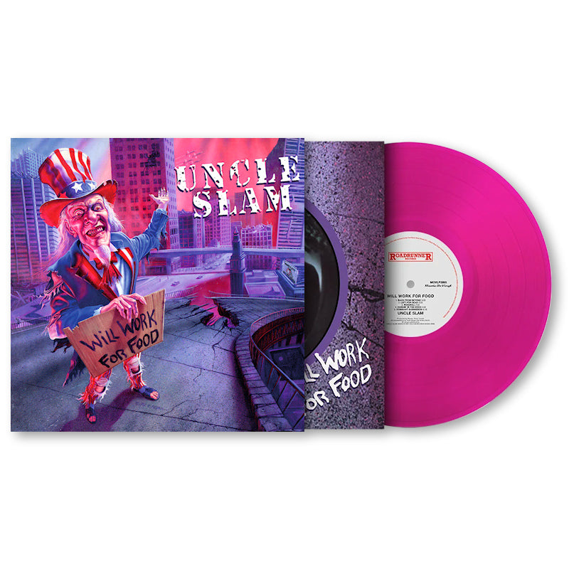 Uncle Slam - Will work for food (LP) - Velvet Music