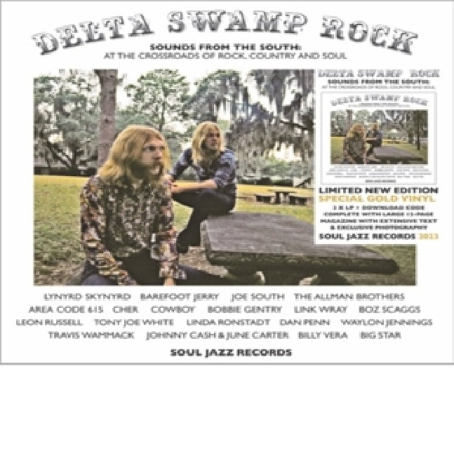 V/A (Various Artists) - Delta swamp rock - sounds of the south: at the crossroads of rock, country & soul (LP)