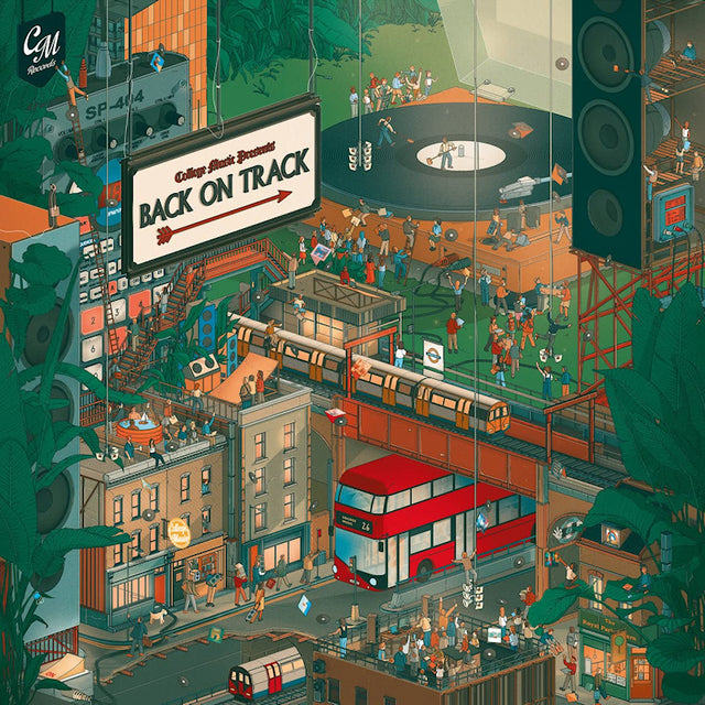 Various - College music presents: back on track (LP) - Velvet Music