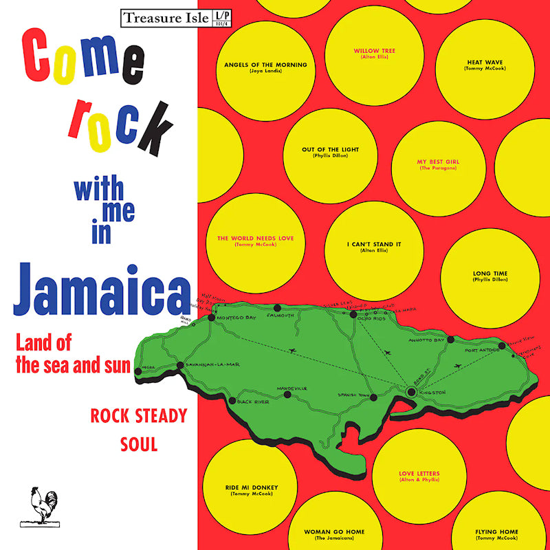V /a - Come rock with me in jamaica (LP)