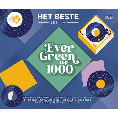 Various Artists - Het beste uit de evergreen top 1000 - 5cd (CD) - Velvet Music