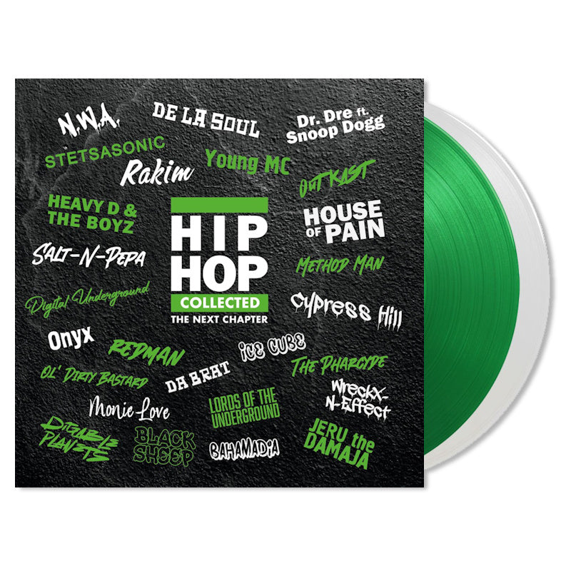 V/A (Various Artists) - Hip hop collected: the next chapter -light green & white vinyl- (LP) - Velvet Music