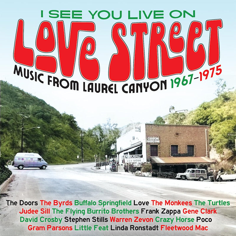 V/A (Various Artists) - I see you live on love street (music from laurel canyon 1967-1975) (CD) - Velvet Music