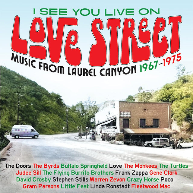 V/A (Various Artists) - I see you live on love street (music from laurel canyon 1967-1975) (CD) - Velvet Music