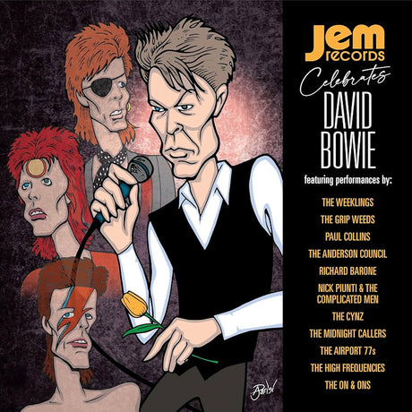 V /a - Jem records celebrates david bowie (LP) - Velvet Music