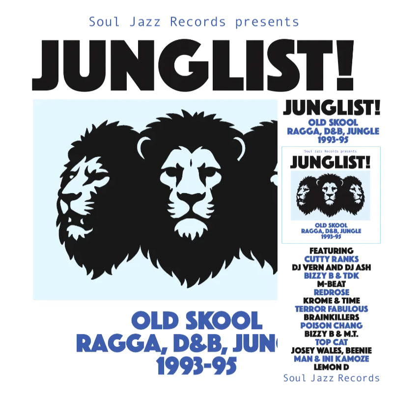 Soul Jazz Records Presents - Junglist! old skool ragga, d&b, jungle (CD)