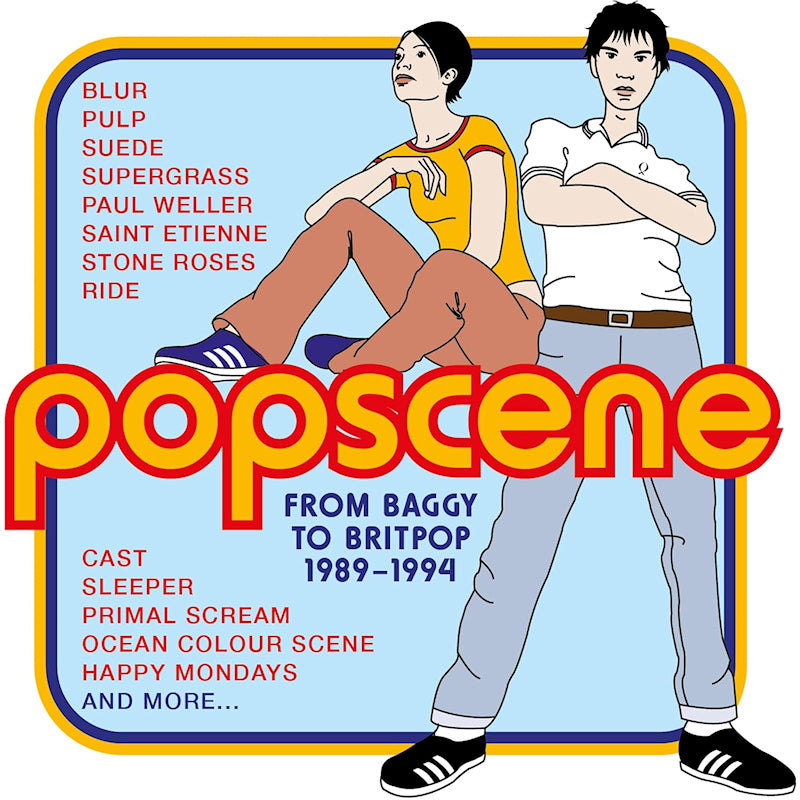 V/A (Various Artists) - Popscene: from baggy to britpop 1989-1994 (CD) - Velvet Music