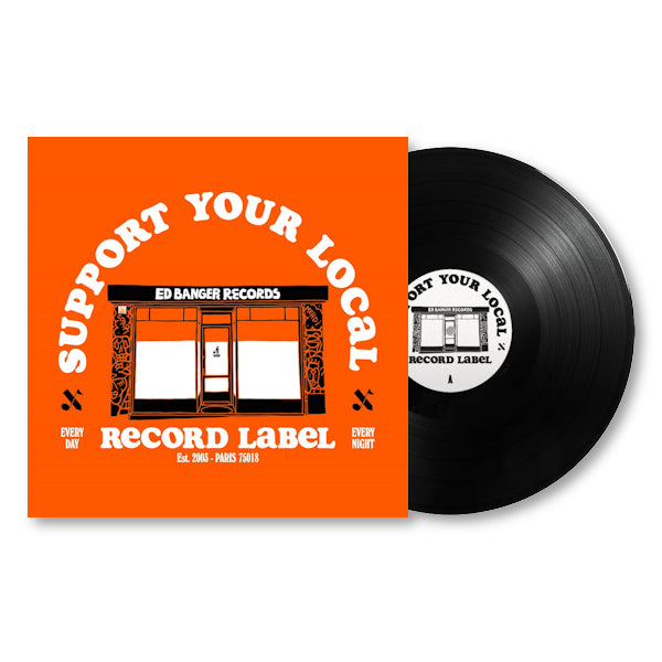 V/A (Various Artists) - Support Your Local Record Label (Best Of Ed Banger Records) (LP) - Velvet Music