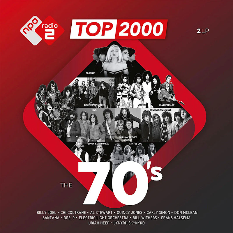 Various Artists - Top 2000 - the 70's (LP) - Velvet Music