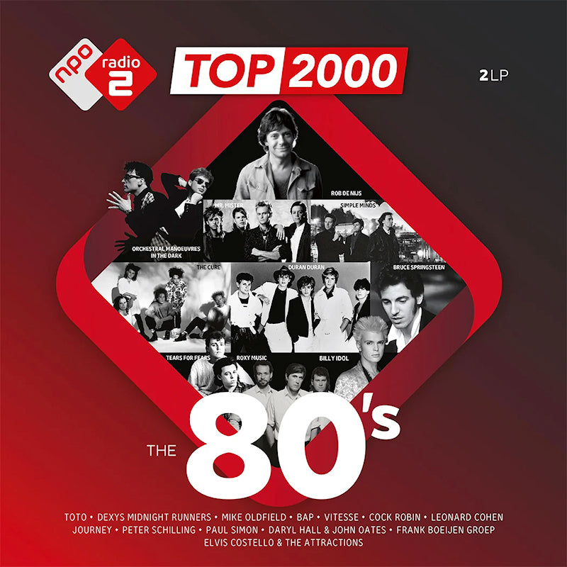 Various Artists - Top 2000 - the 80's (LP) - Velvet Music