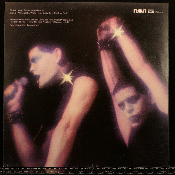 Lou Reed - Rock N Roll Animal (tweedehands LP) - Velvet Music