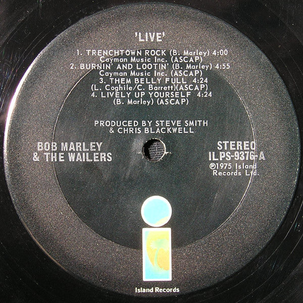 Bob Marley & The Wailers - Live! (tweedehands LP) - Velvet Music