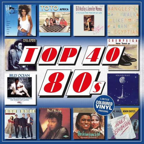 V/A (Various Artists) - Top 40 - 80s (LP) - Velvet Music